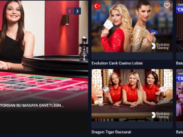 Casinomaxi Canli Casino Oyunları